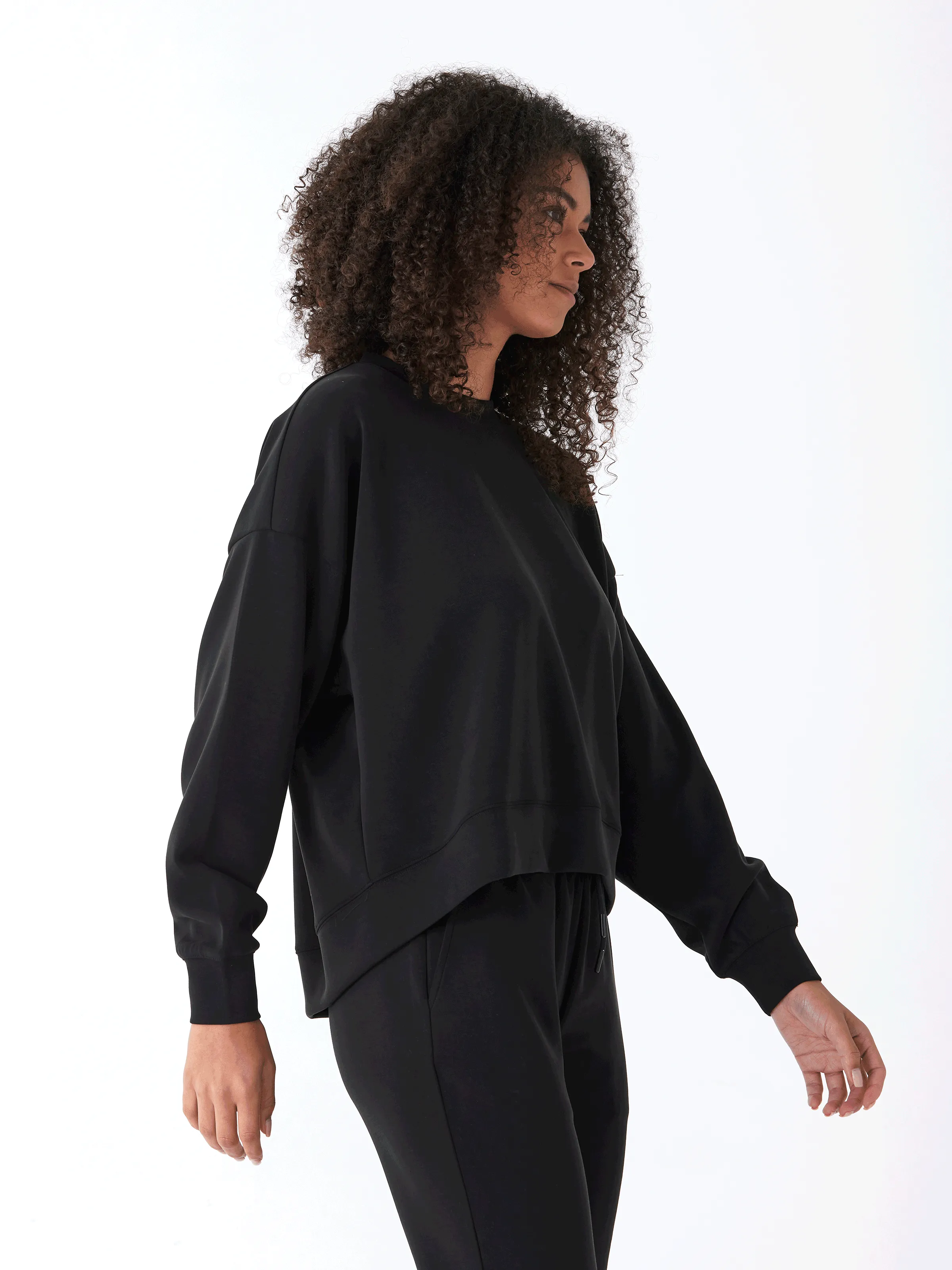 Naia Sueded Modal Pullover Comfort Fit Water Resistant Shell