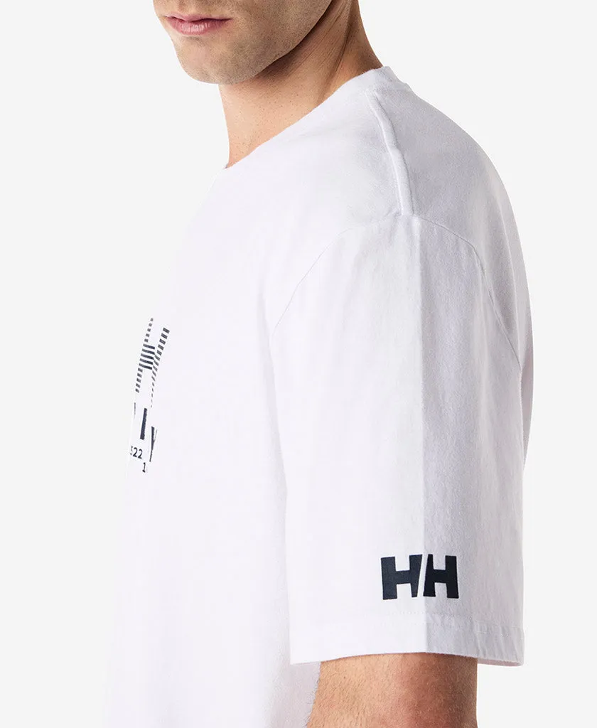 Reinforced Stress Points Airflow Mesh Panel SYDNEY T-SHIRT, White