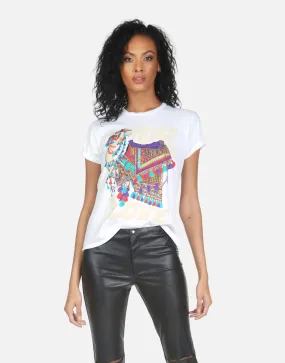 Wolf Peace Love Camel Casual Chic