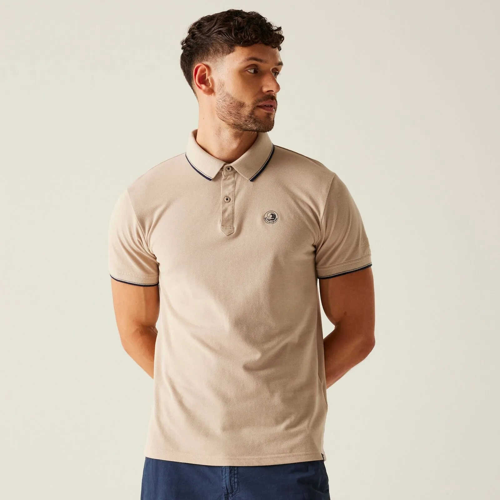 Polo Player Tailored Fit Regatta Mens Tadeo II Short Sleeve Polo Shirt