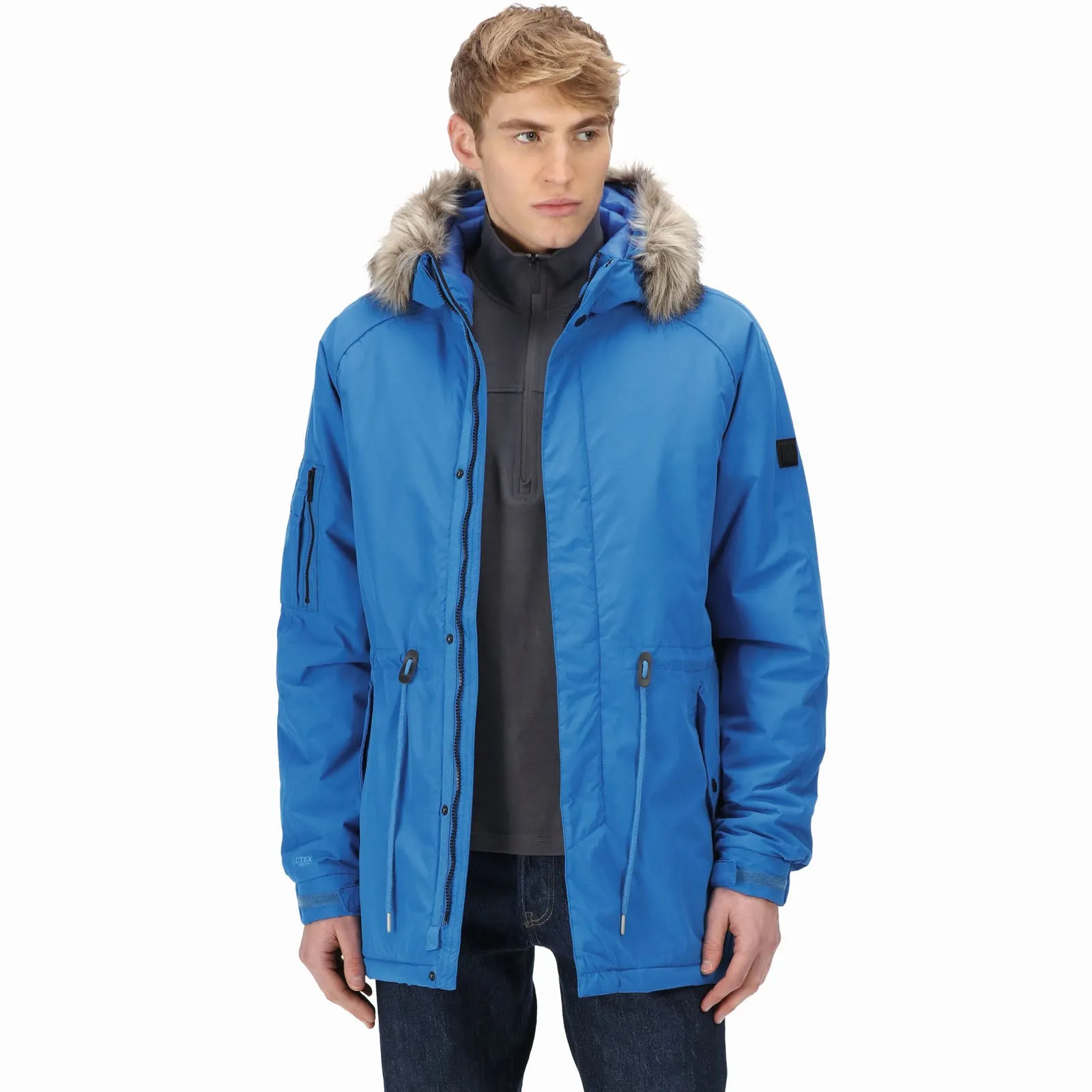 Reinforced Elbow Padding Regatta Mens Salinger III Waterproof Parka Jacket