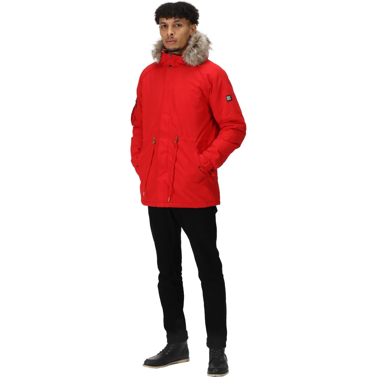 Sustainable Packaging Crisp Clean Fit Regatta Mens Salinger III Waterproof Parka Jacket