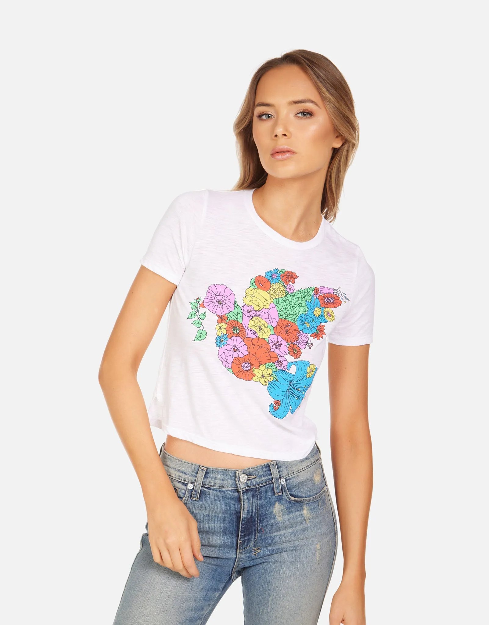 Soft Comfort Wear Cool Design Adeline Floral Dove