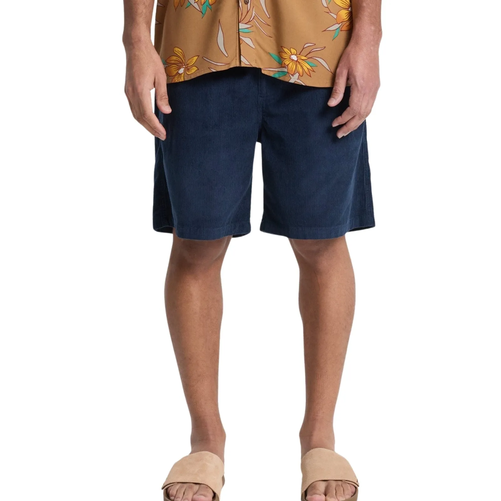 Active Mode art industry Quiksilver Mens Taxer Cord Chino Shorts