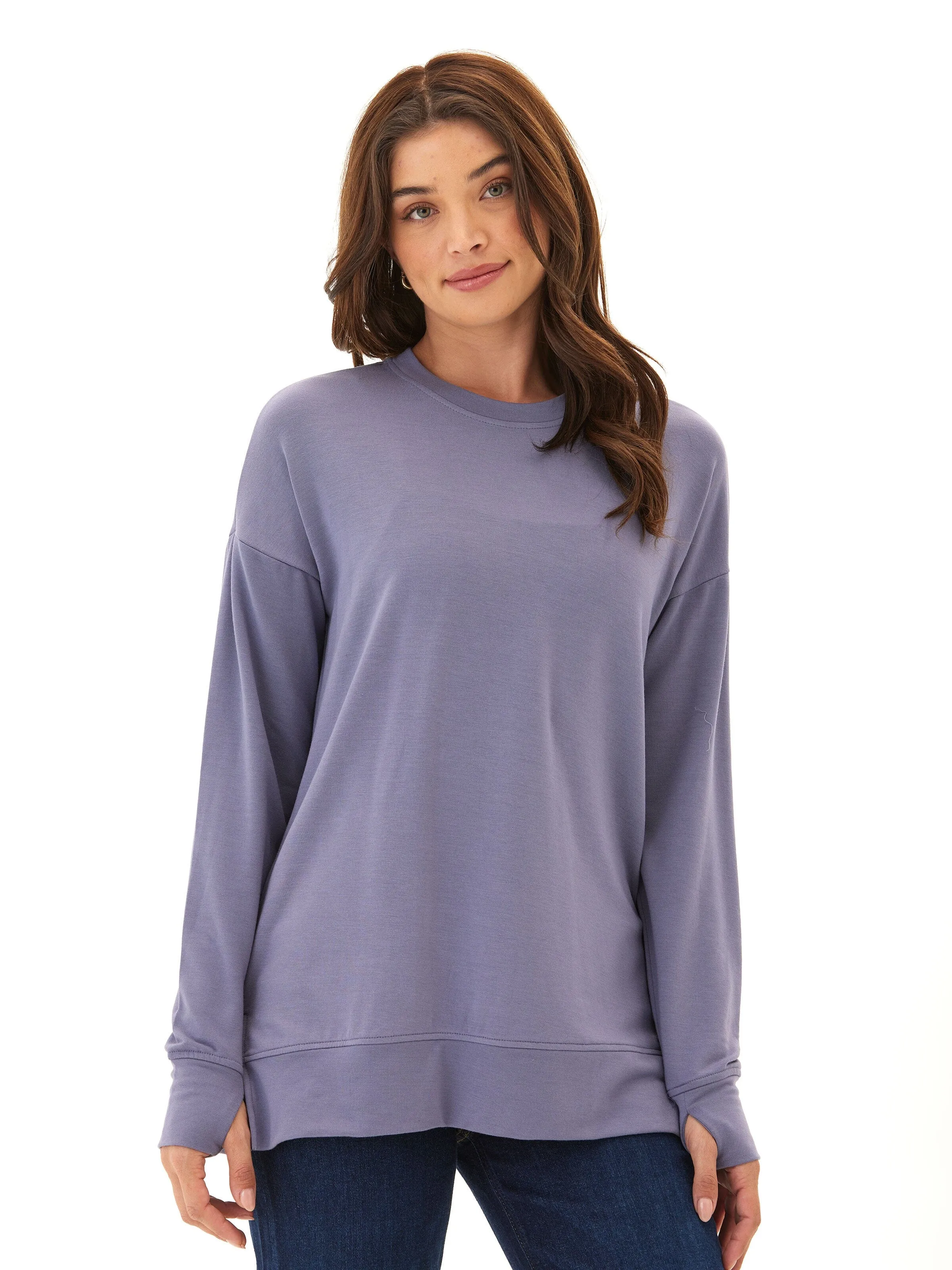 Water Based Coating Mariah Modal Terry Tunic Top
