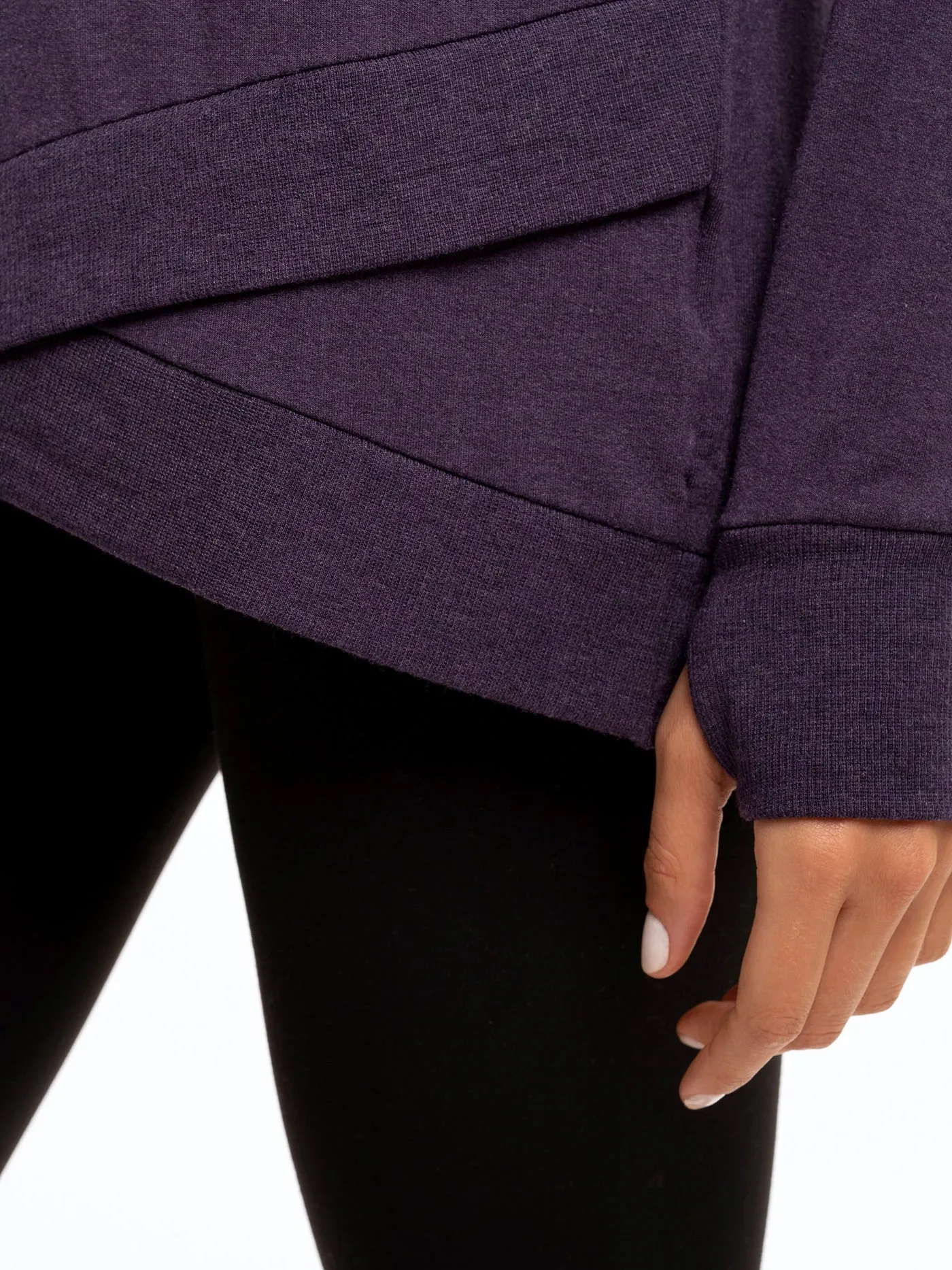 Leanna Feather Fleece Tunic Warm Layers