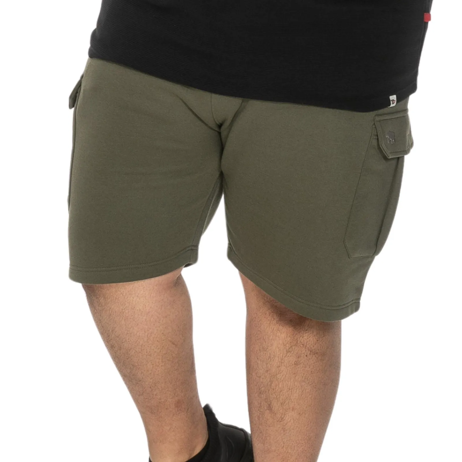 D555 Mens Portsmouth Big & Tall Short Sleeve T-Shirt Textured Weave Pattern Durable Overlock Stitch