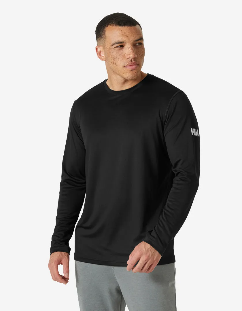 WindproofBarrierTechnology HH TECH CREW LS 2.0, Ebony
