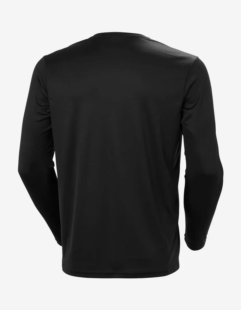 StretchKnit Cozy Sweatshirt HH TECH CREW LS 2.0, Ebony