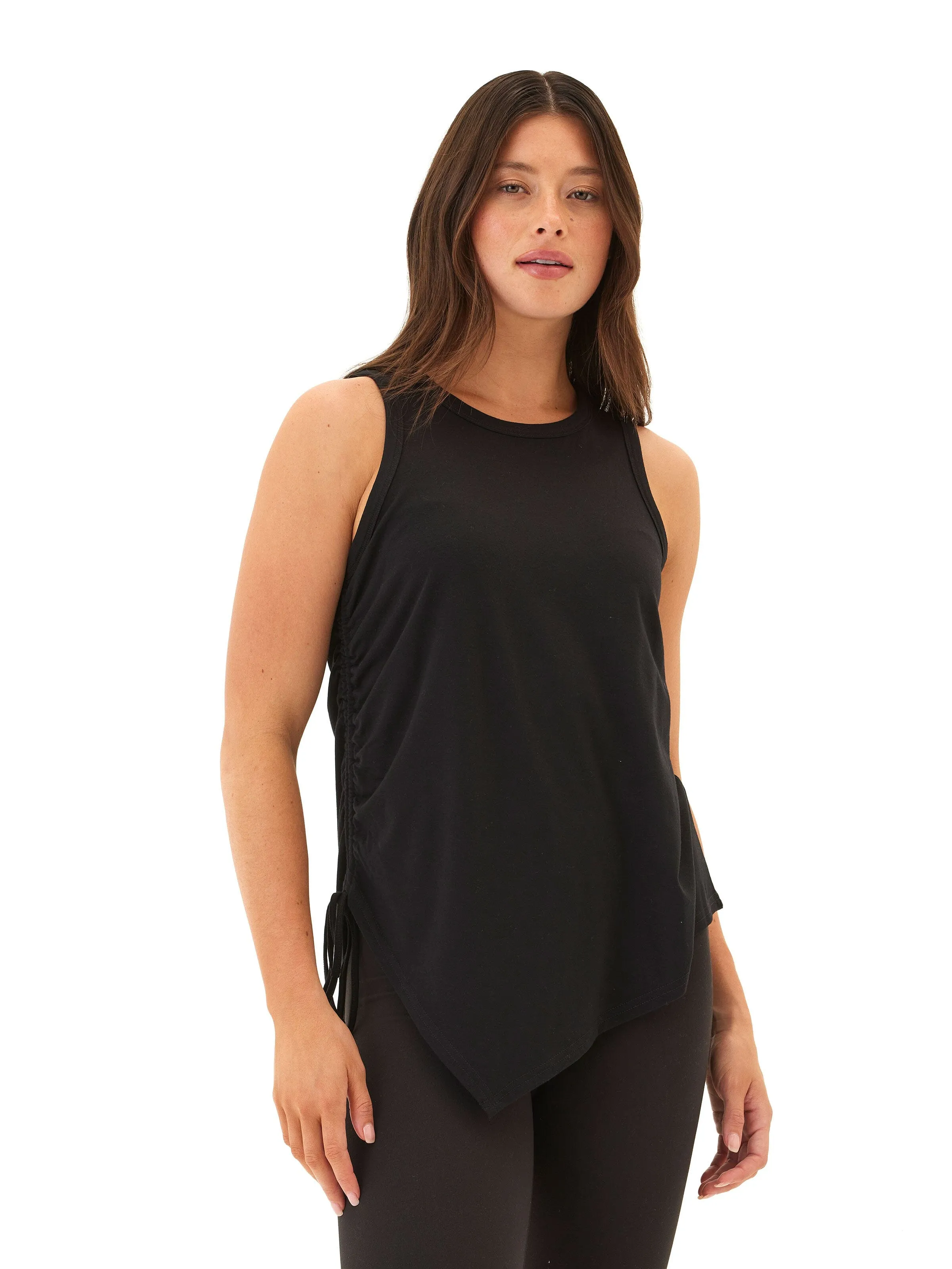 Alison Jersey Cinched Tank comfortable in heat