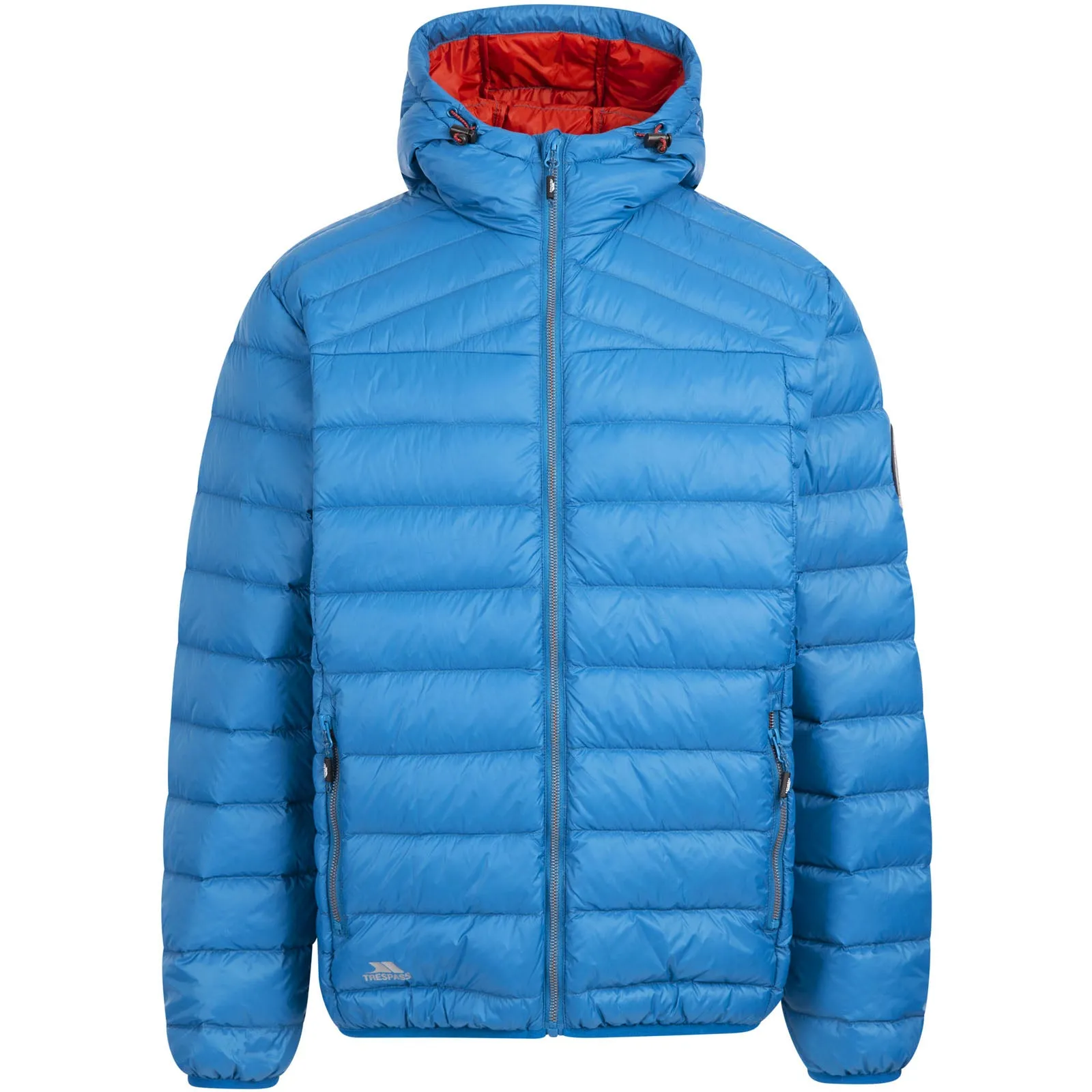 Ventilated Panels Trespass Mens Whitman II Down Packaway Walking Jacket