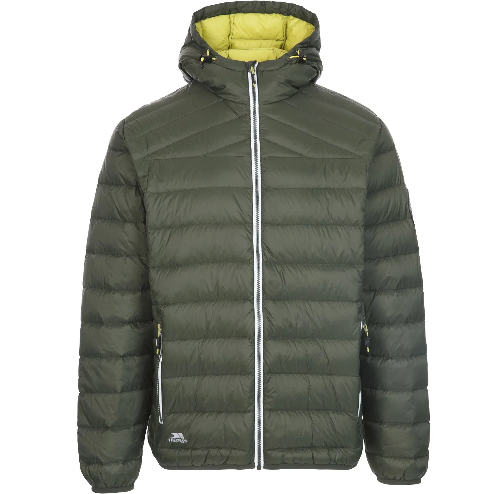 Abrasion Proof Edging Trespass Mens Whitman II Down Packaway Walking Jacket