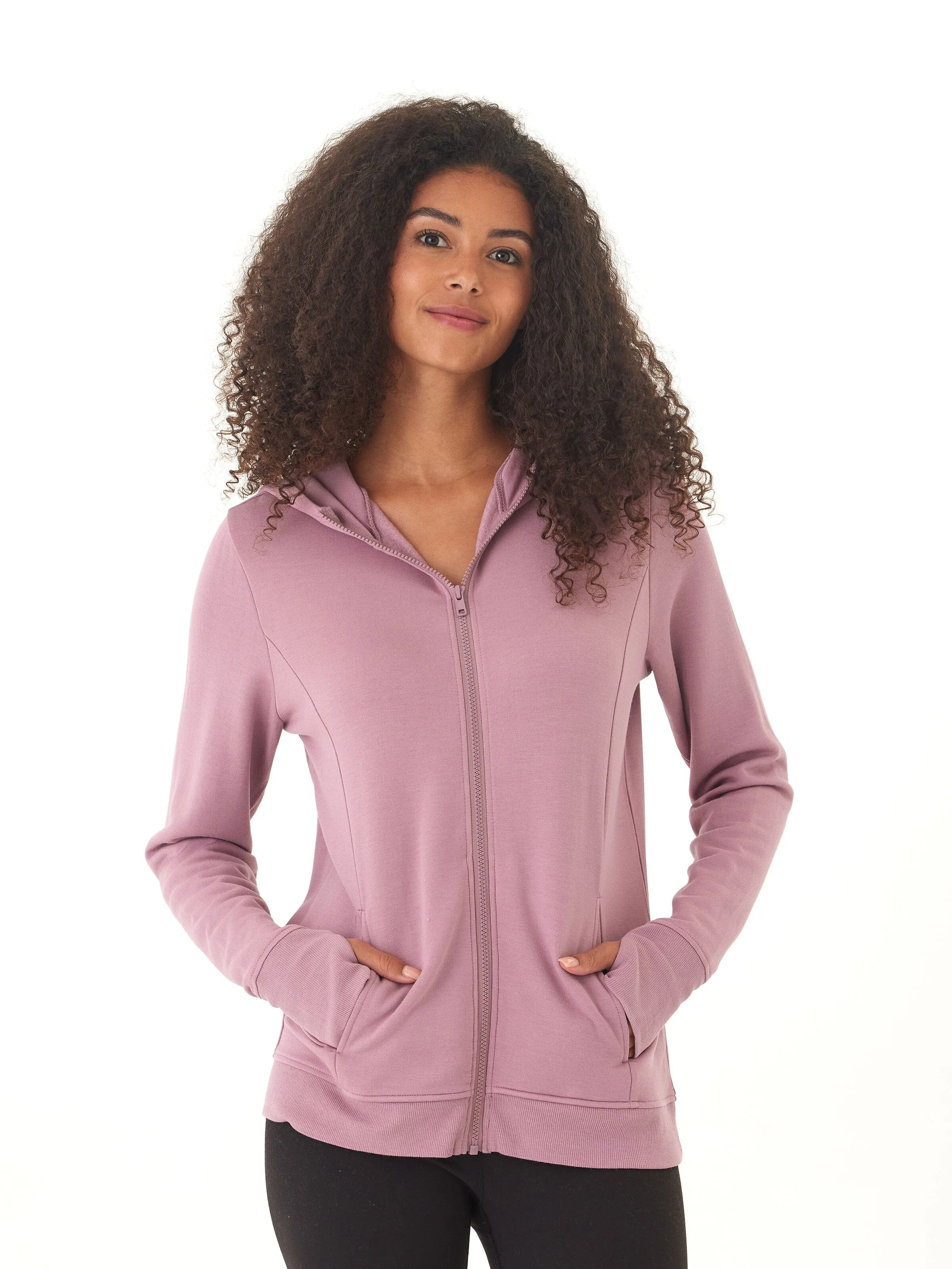 Neyra Feather Fleece Zip Hoodie Universal Fit Framework