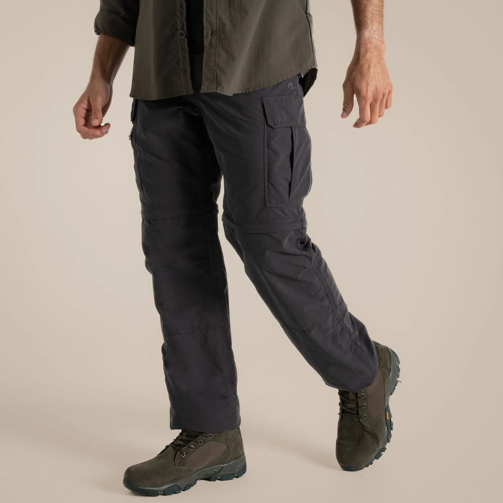 Craghoppers Mens NosiLife Cargo III Walking Trousers WindResistantMaterial