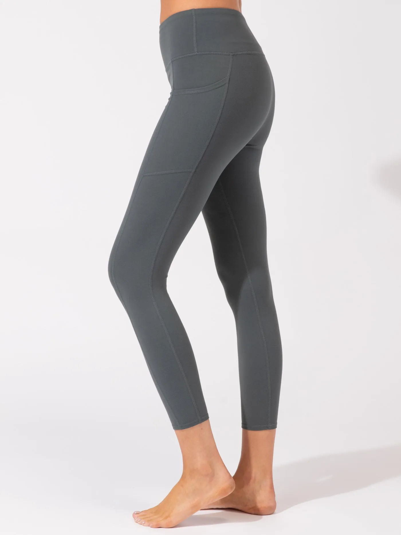 Body Shaping Beginner Level Monica Pocket High Rise 7/8 Legging 24"