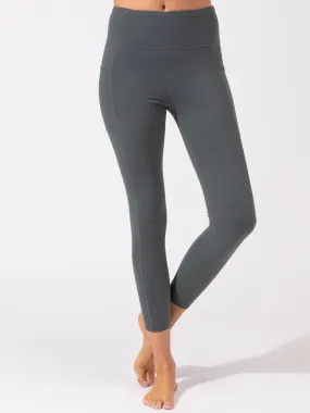 Monica Pocket High Rise 7/8 Legging 24" Gusseted Crotch Fast Dry
