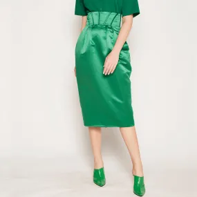Plant Based Material Cozy Vibe Corset Midi Skirt
