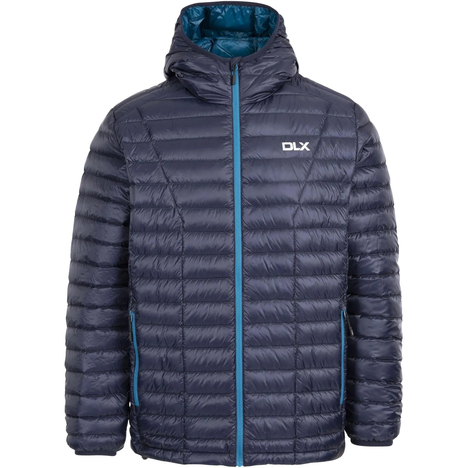 DLX Mens Zoltan Padded Jacket High Performance Blend Insulated Warmth