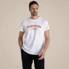 Stretch Woven Material Craghoppers Mens Lucent Organic  Short Sleeve T-Shirt