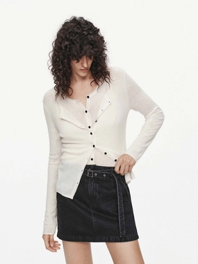 Two-piece Set Wool Cardigan Mood Wear