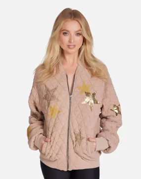 Arlette Gold Crystal Multi Stars Valentine's Day TV show