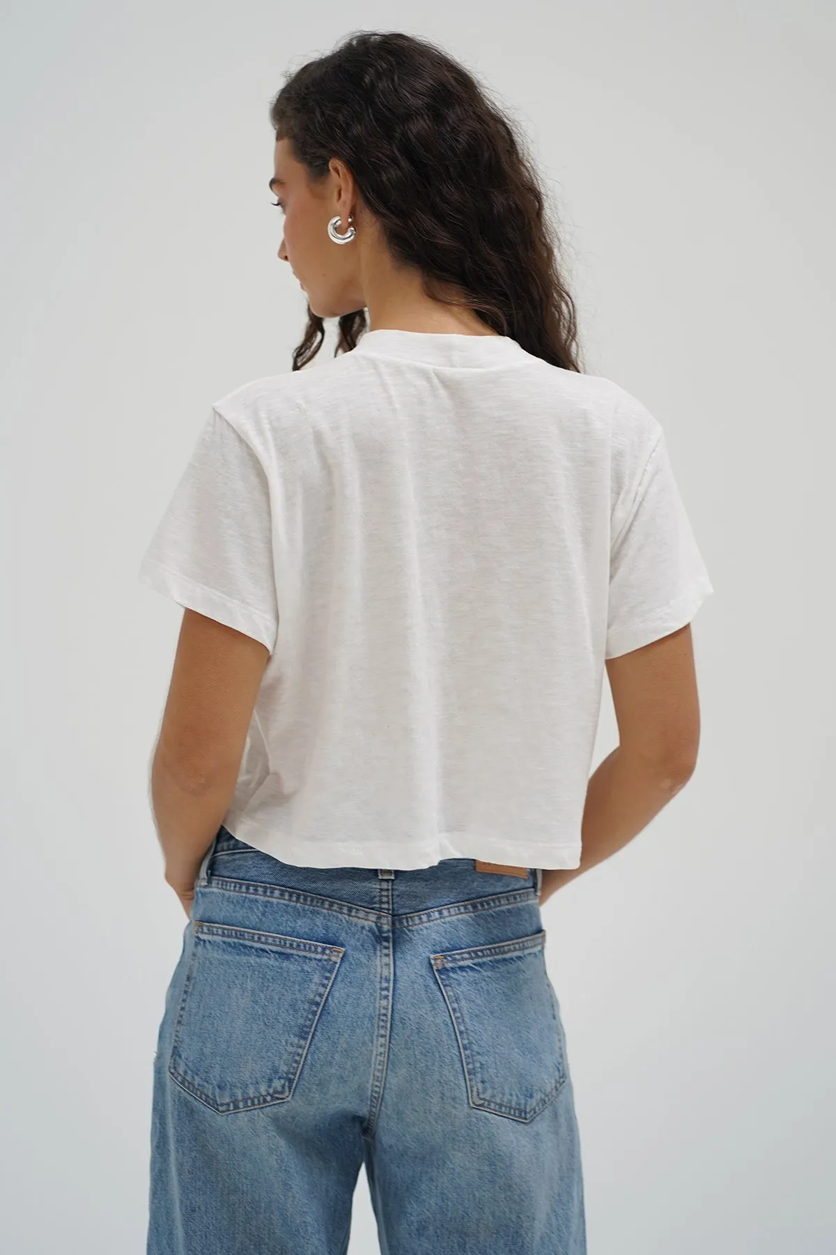 Ava Tee - White college