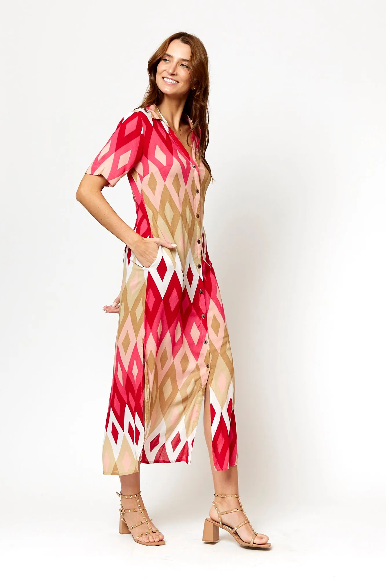 Trendy midi dress AURORA DRESS