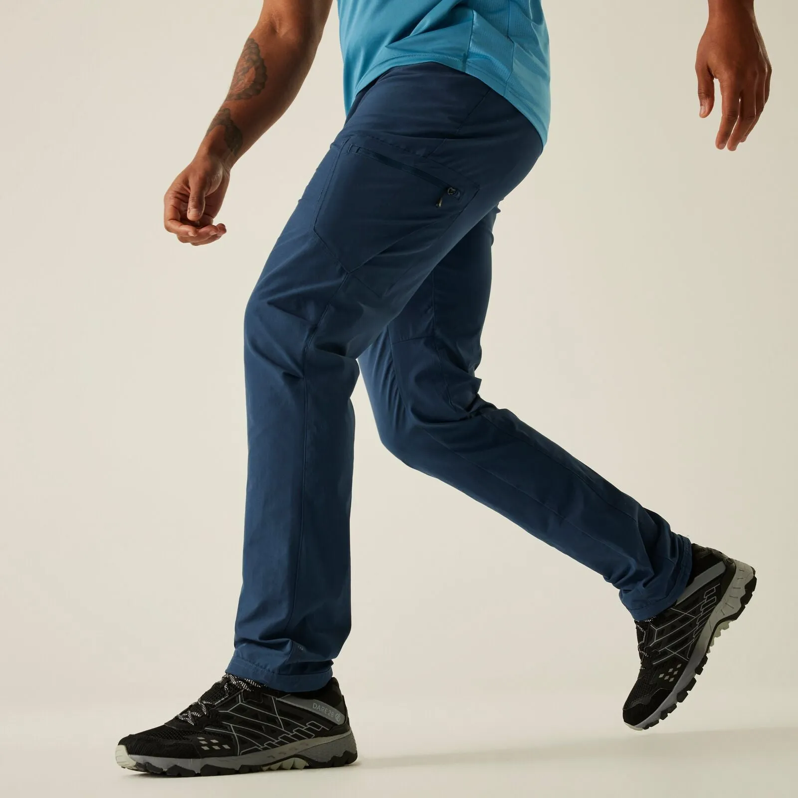 Dare 2B Mens Tuned In II Walking Trousers Comfortable Waistband Sleek Appearance