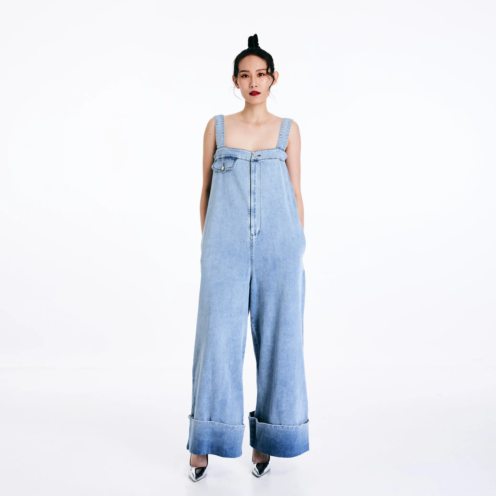 Seasonal Wardrobe Denim Jumpsuit