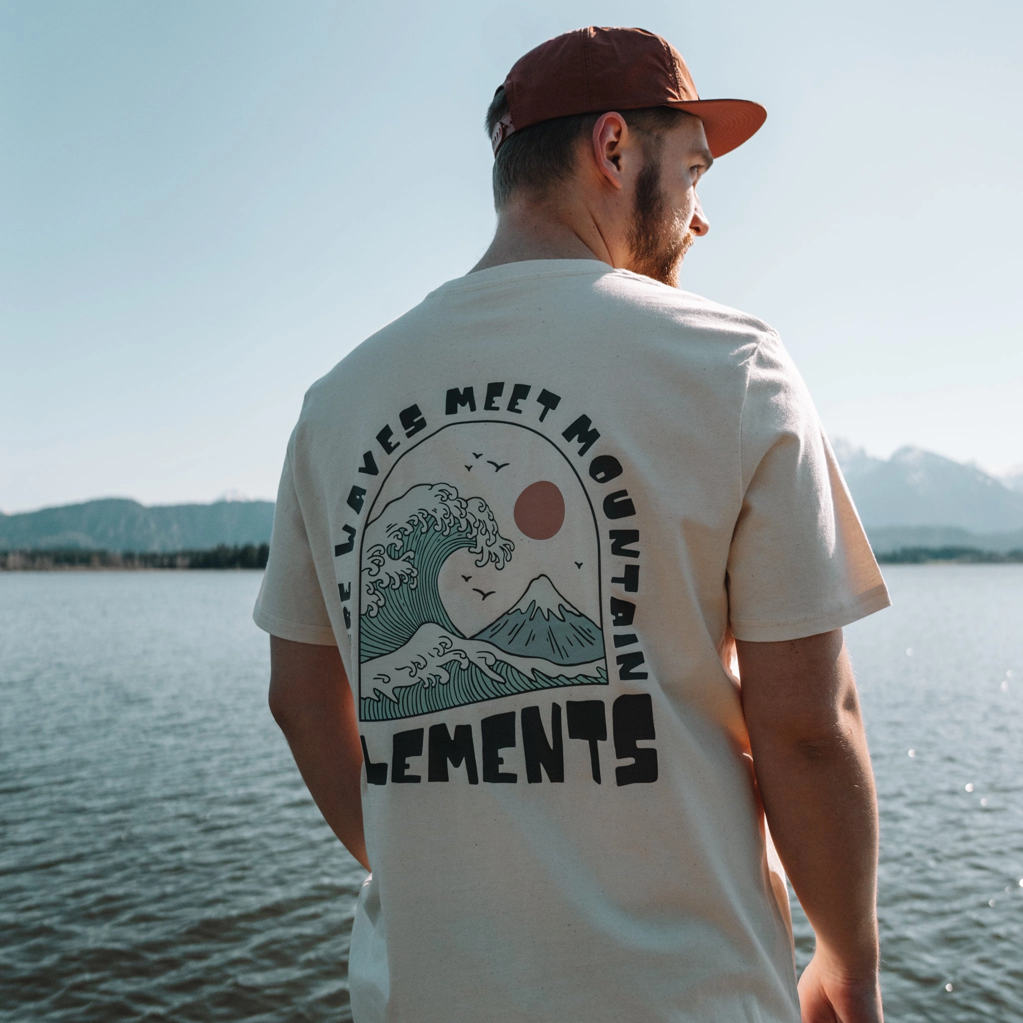 Organic "Elements" Tee Moisture Management