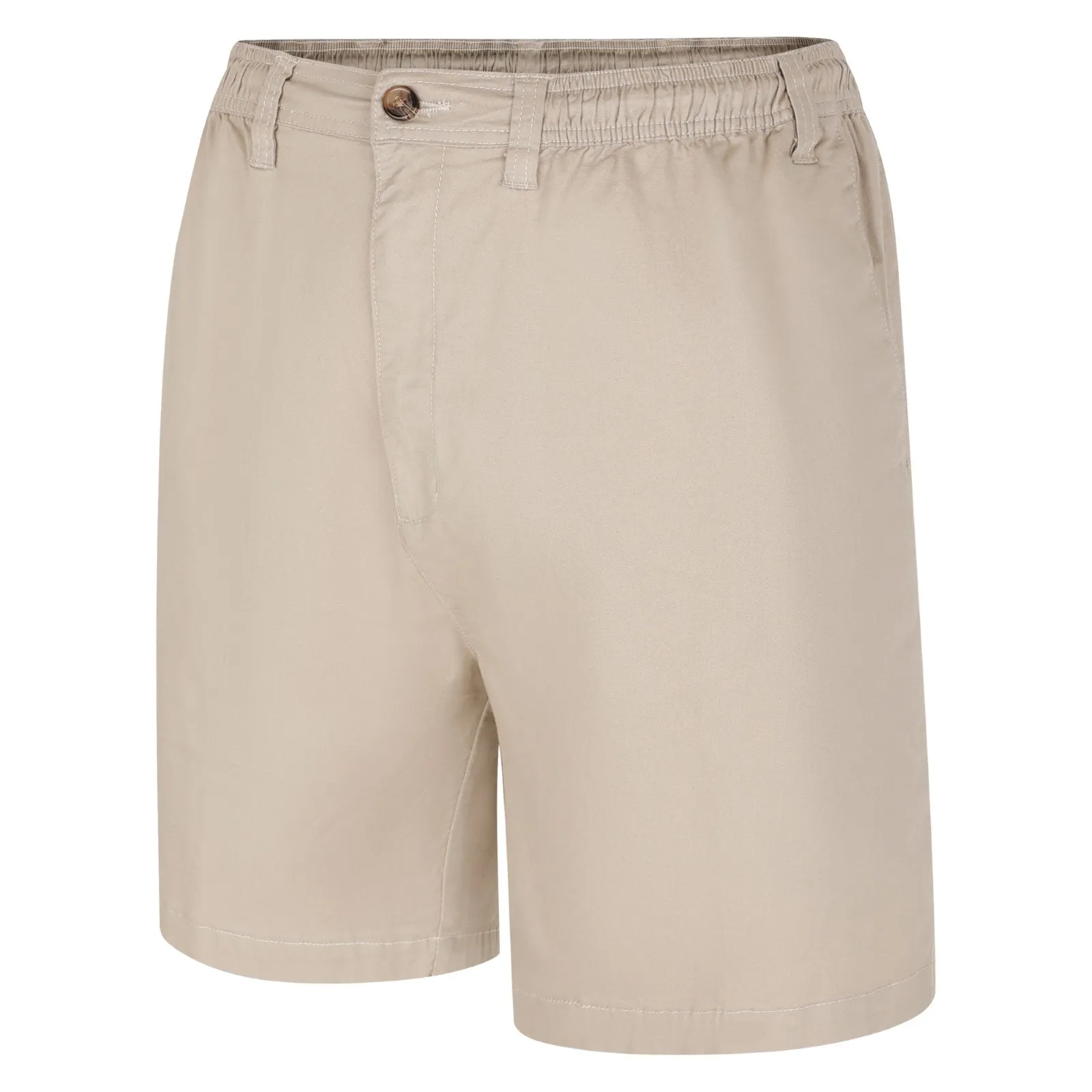 Espionage Mens Stretch Twill Big & Tall Chino Shorts Beach-Ready Look