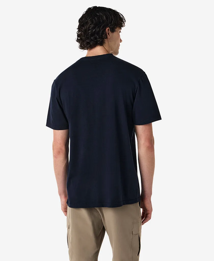 FasteningHood BEAM T-SHIRT, Navy