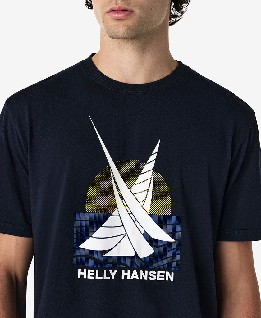 BEAM T-SHIRT, Navy BiodegradableFabric