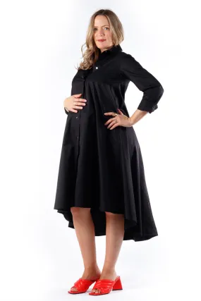 BEATRIX Maternity Dress- Cotton Office Layer Classic A-line design