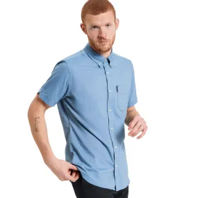 Durable Fabric Ben Sherman Mens Signature Oxford Big & Tall Short Sleeve Shirt