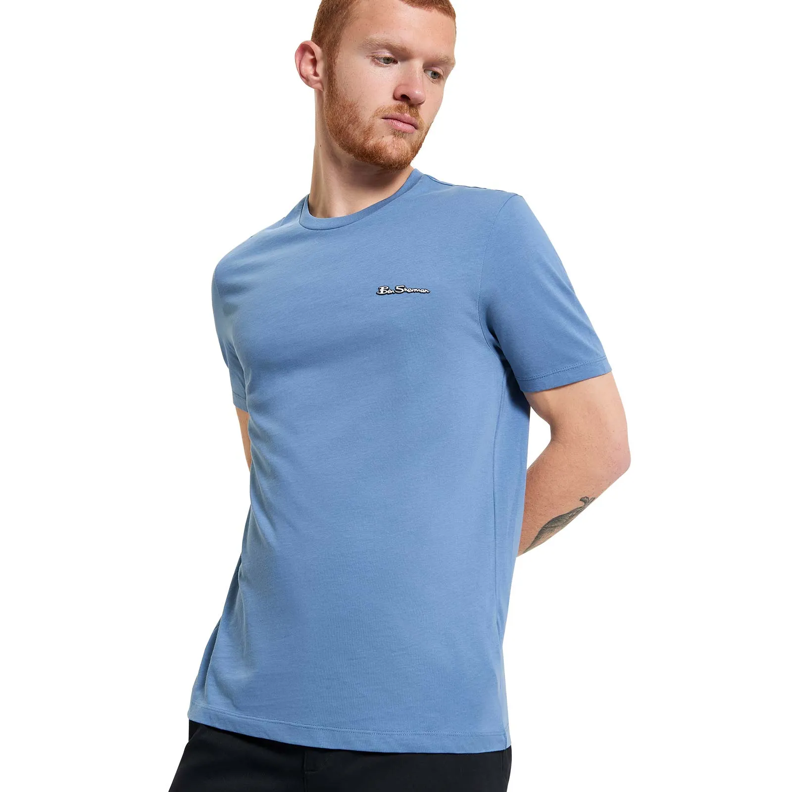 Trendy Look ArticulatedElbowShaping Ben Sherman Mens Signature Short Sleeve T-Shirt
