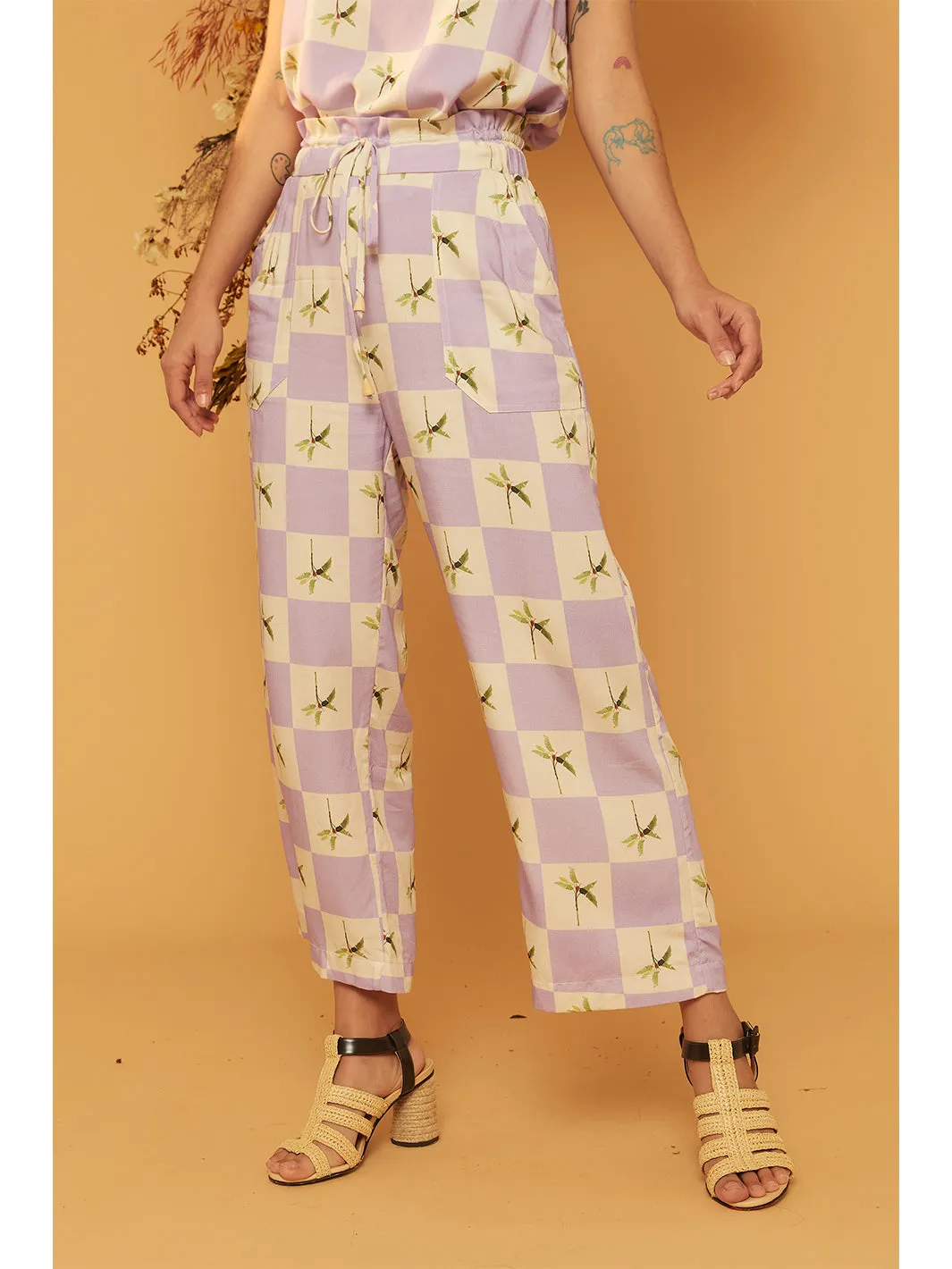 Fashion Style Evening Outing BENTA CROPPED PANTS