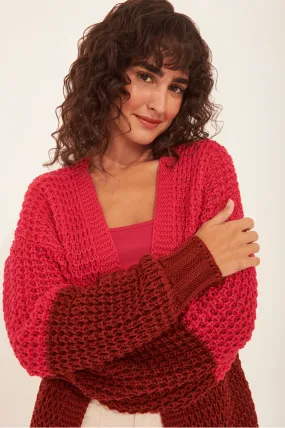 Elegant Evening BICOLOUR CARDI