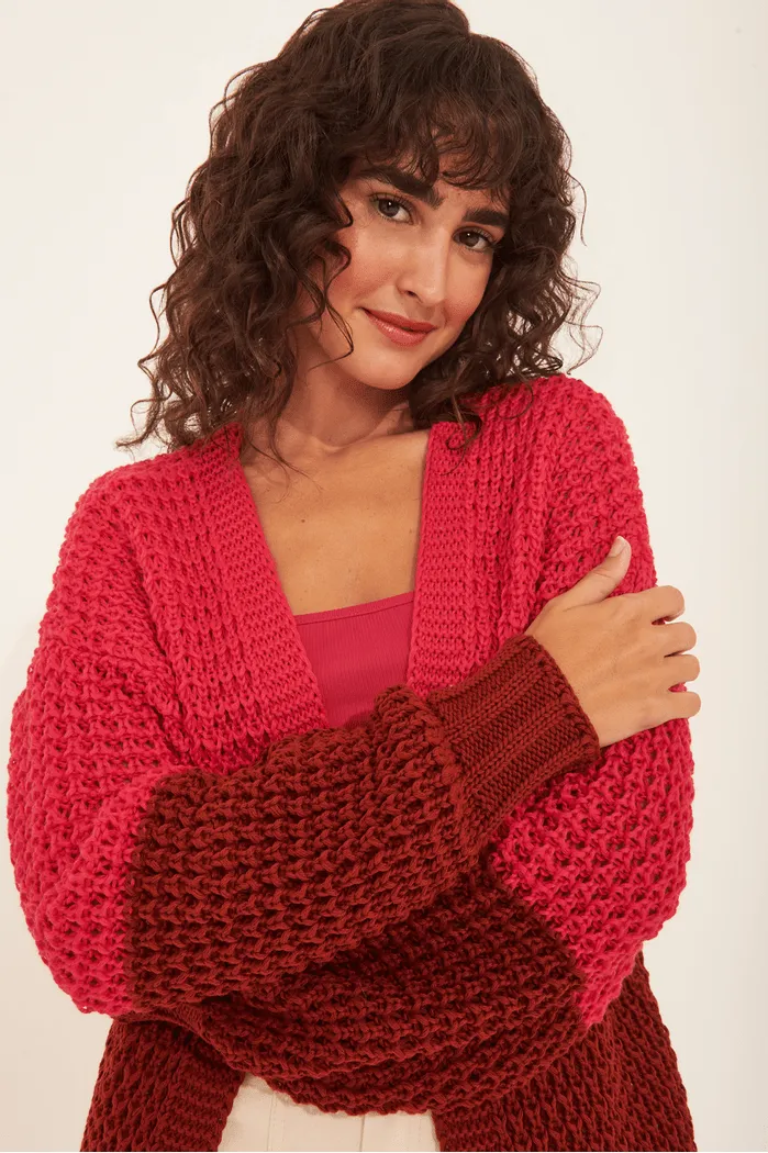 Elegant Evening BICOLOUR CARDI