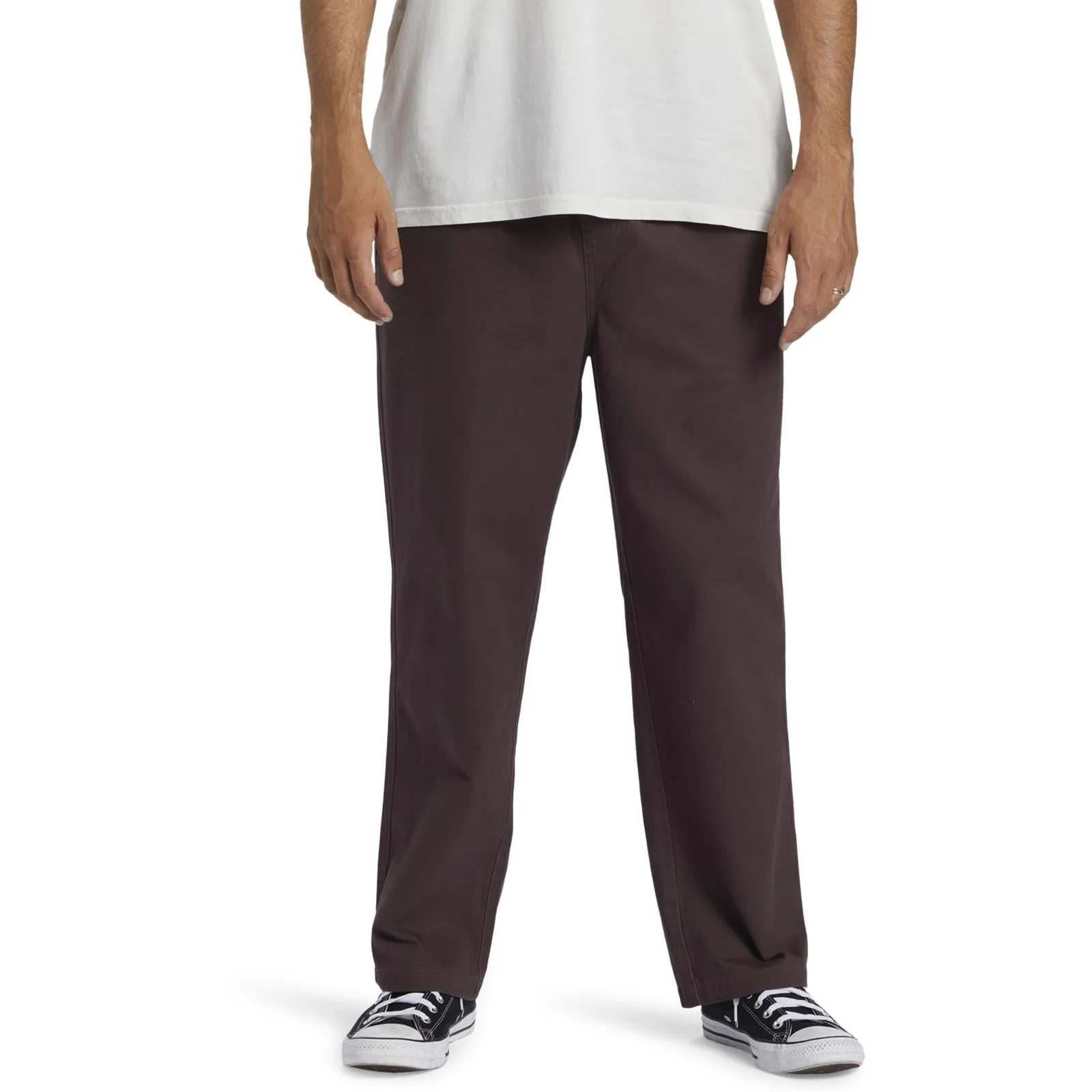 Billabong Mens Larry Cotton Chinos On The Go Secure Waistband