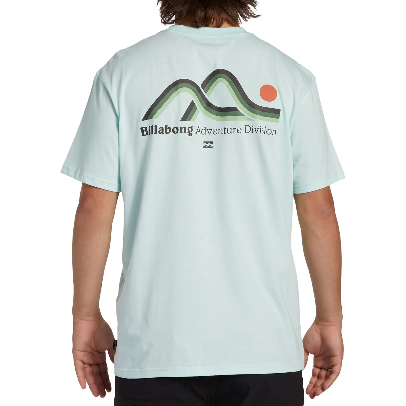 Billabong Mens Range Crew Neck T-Shirt NonScratchyLining