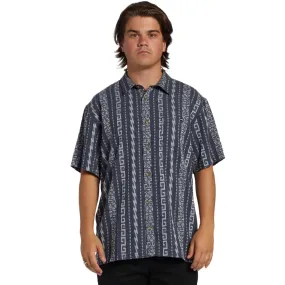 Billabong Mens Sunday Jacquard Short Sleeve Shirt Tailored Style Graduation Ceremony