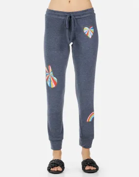 Kizzy Studded Stripe Peace Anti Pilling Textile Classic Look