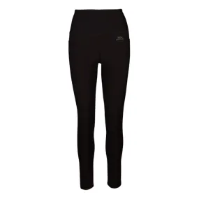 Beginner Level Holiday Outfit Neutral Tone Trespass Womens Basca Active Full Length Leggings