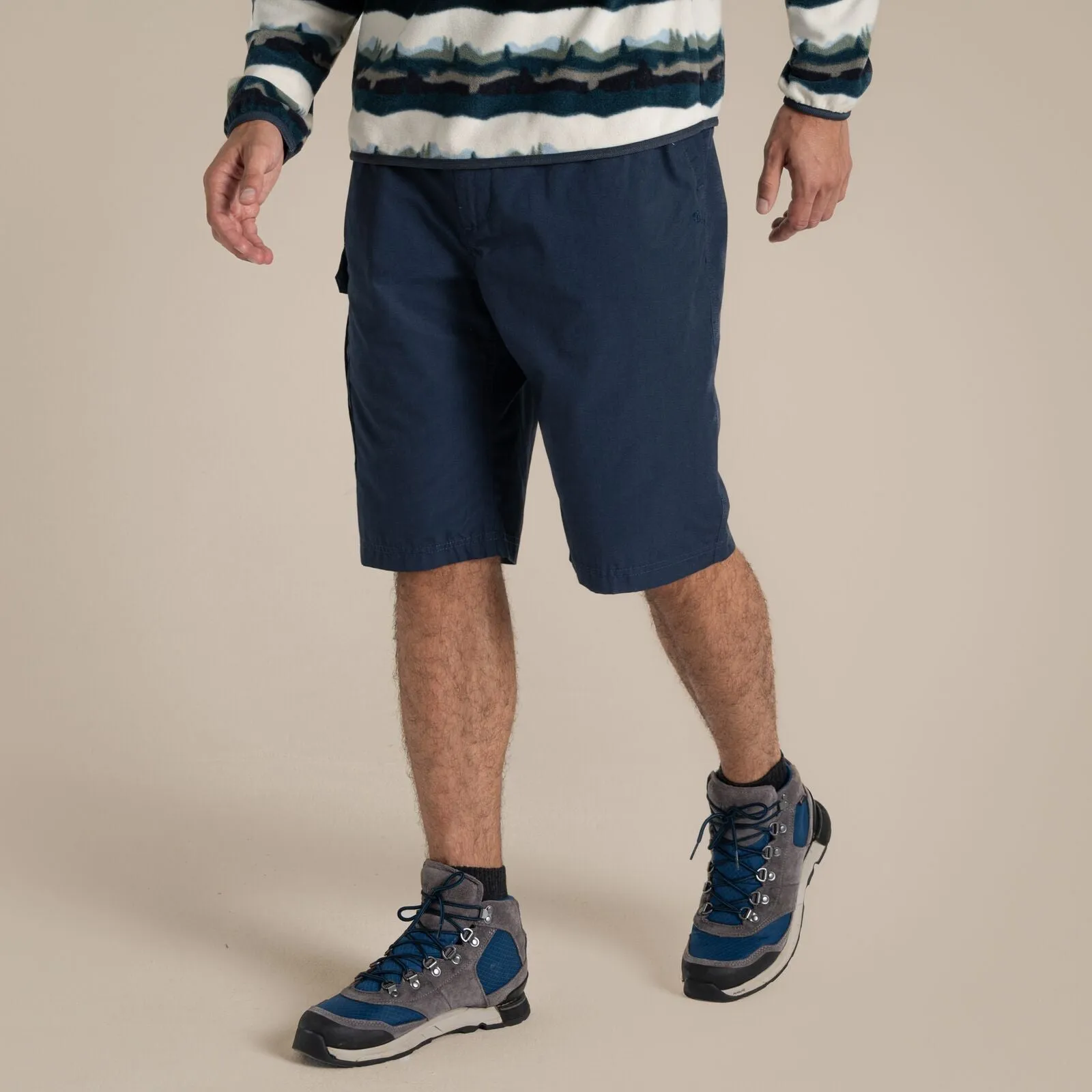Seamless Comfort club wear Craghoppers Mens Kiwi Water Repellent Long Cargo Shorts