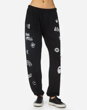 Tanzy Doodle Elements Breathable Comfort Soft Feel