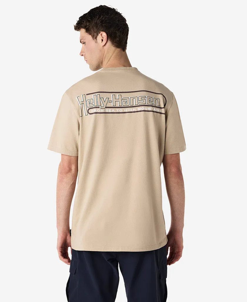 PASS T-SHIRT, Khaki Stretchable Waistband
