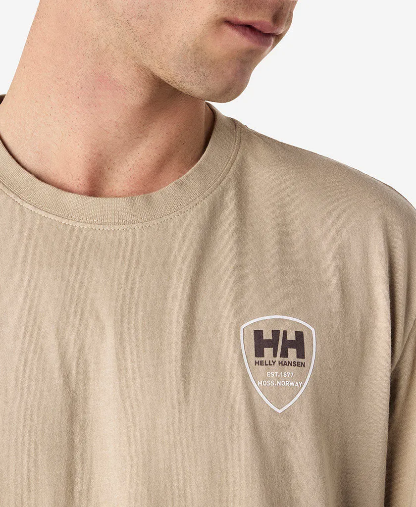 PASS T-SHIRT, Khaki HighStrength Threadwork