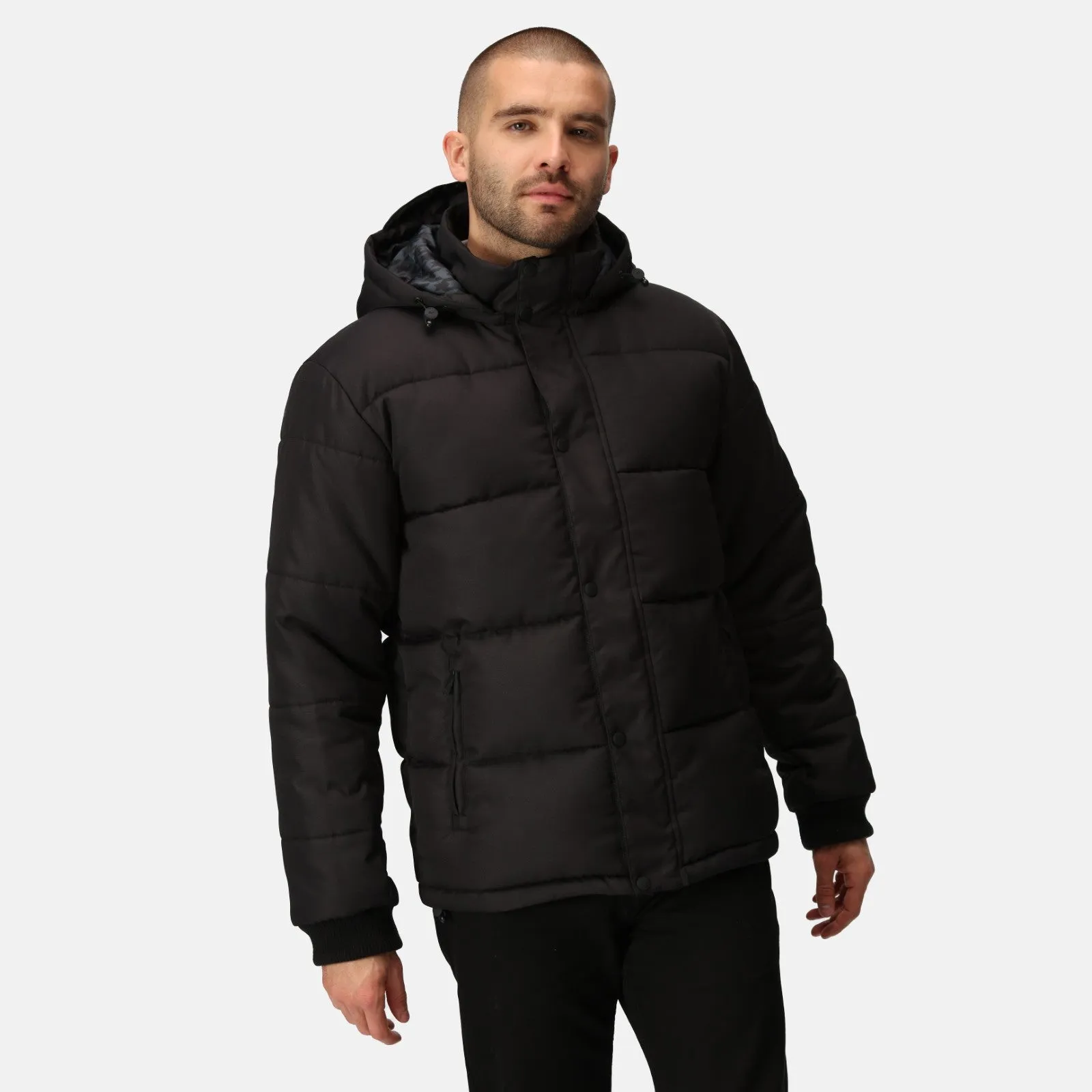 Regatta Professional Mens Northdale Padded Jacket Sustainable Material Adjustable Hemline