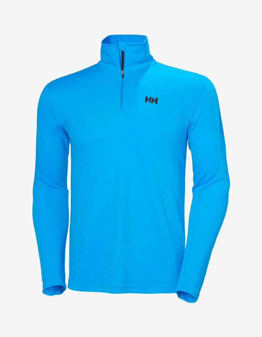 HP 1/2 ZIP PULLOVER 2.0, Cyan BondedShoulderTaping Sustainable Material Blend
